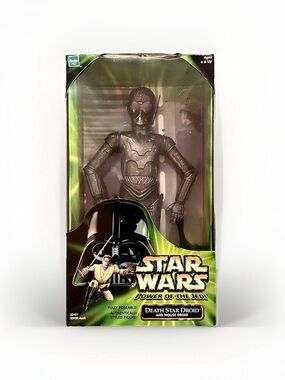 12" DEATH STAR & MOUSE DROIDS Star Wars Power Jedi Action Collection Poseable
